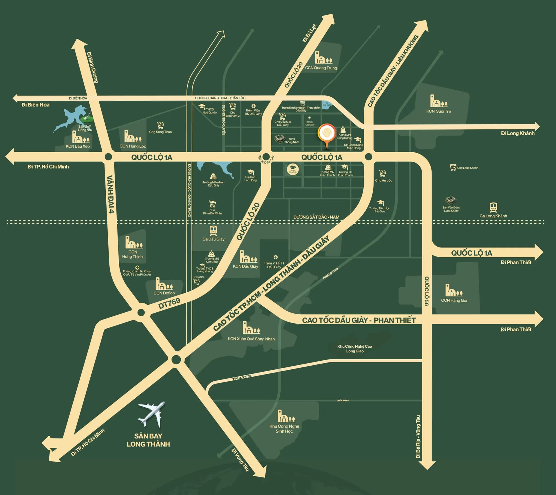 Với vị thế này, The Link City có lợi thế cạnh tranh lớn trong mắt cả nhà đầu tư lẫn khách hàng an cư.